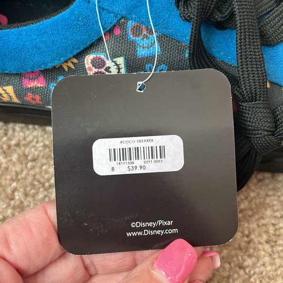 NWT Disney Coco Skull Sneakers - Picture 6 of 7